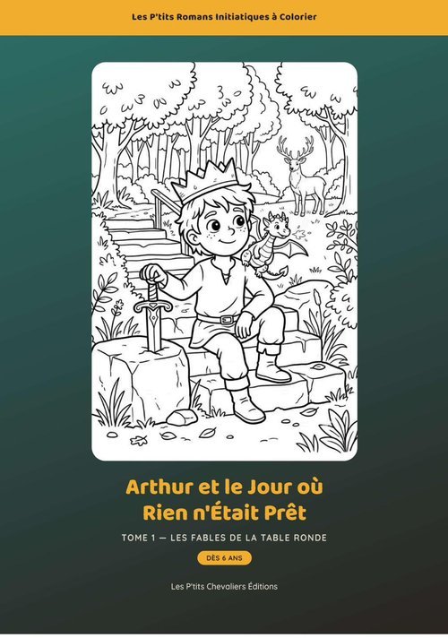 Couverture du Tome 1 — Arthur et le Jour où Rien n'Était Prêt